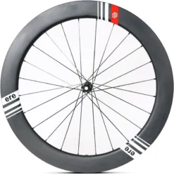 ERE Genus Ae 65 Carbon Disc Road Wheelset - Shimano - Black/White -Spin And Ride 10121024 4