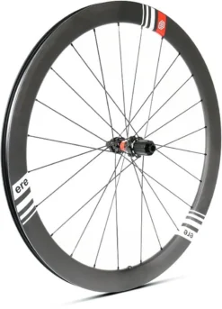 ERE Omnia CL 45 Carbon Disc Road Wheelset - Shimano - Black/White -Spin And Ride 11121022 1