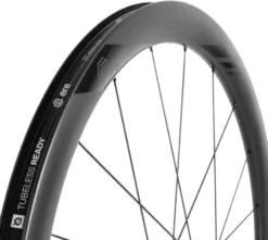 ERE Omnia CLR45 Carbon Road Wheelset - Sram - Black/Black -Spin And Ride 11121416 3 1 2