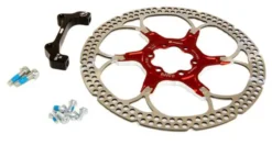 Formula Hardware Kit 2 Piece Rotor I.S. - Red - Rear 203mm