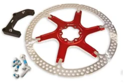 Formula Hardware Kit 2 Piece Rotor I.S. - Red - Rear 160mm