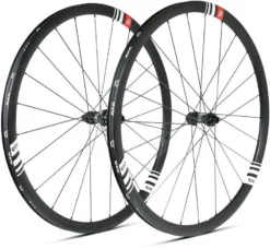ERE Explorator GC 30 Alu Disc Road Wheelset - Shimano - Black/White