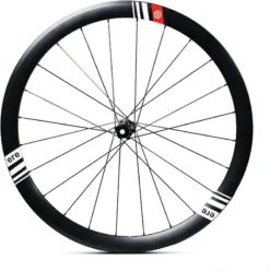ERE Explorator GC 45 Alu Disc Road Wheelset - Shimano - Black/White -Spin And Ride 12121031 2