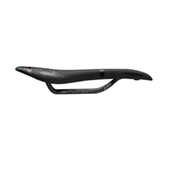 Selle San Marco Aspide Open-Fit Carbon Fx Saddle - Black/Red
