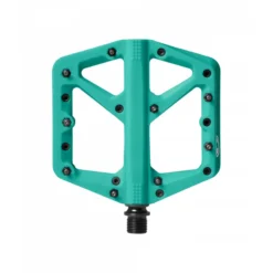 Crankbrothers Crank Brothers Stamp 1 Flat MTB Pedals - Turquoise -Spin And Ride 2 516