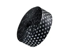 Front Page 29 Bontrager Gel Cork Graphic Bar Tape - Dots White/Black