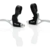 XLC BL-V02 V-Brake Gripshift Lever Set - Black