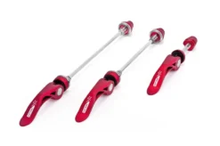 XLC QR-L05 Quick Release MTB Skewer Set - Red