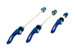 XLC QR-L05 Quick Release Skewer Set - Grey -Spin And Ride 2501602109