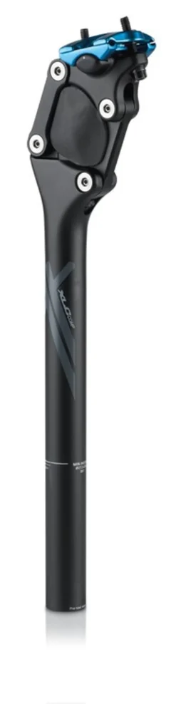 XLC SP-S07 Suspension Seatpost - 27.2 X 350mm - Black/Blue