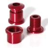 XLC Chainring Bolts 5pcs - Red
