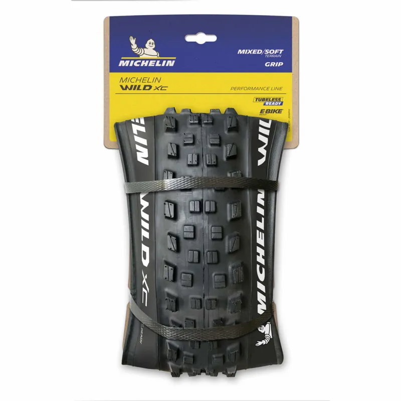 Michelin Wild XC Performance Line Tyre 29 X 2.25 MTB Tyre - Black 2 Michelin Wild XC Performance Line Tyre 29 X 2.25 MTB Tyre - Black - Image 2