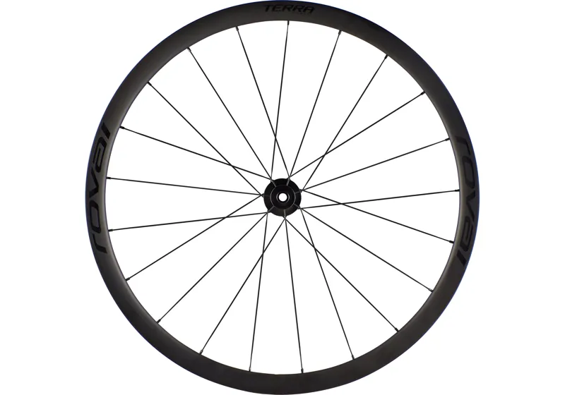 Specialized Roval Terra CLX Front Road Wheel - Carbon/Black 2 Specialized Roval Terra CLX Front Road Wheel - Carbon/Black - Image 2