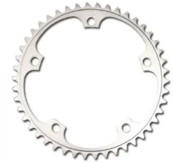 Shimano FC-7710 Dura-Ace Track Chainring - Silver - 46T 1/2 X 1/8.