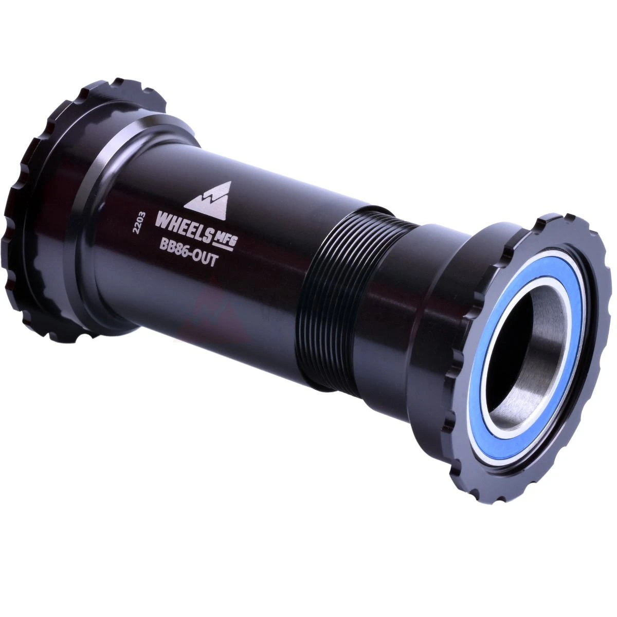 Wheels Manufacturing BB86/92 Threaded ABEC-3 Bearings 24mm - Red 3 Wheels Manufacturing BB86/92 Threaded ABEC-3 Bearings 24mm - Red - Image 3