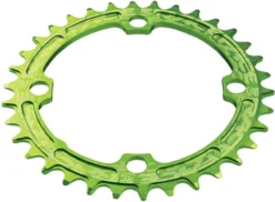 Race Face Narrow/Wide Single Chainring - Green - 104 X 30.