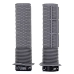 DMR BRENDOG DeathGrip Flange MTB Grips - Thick - Grey