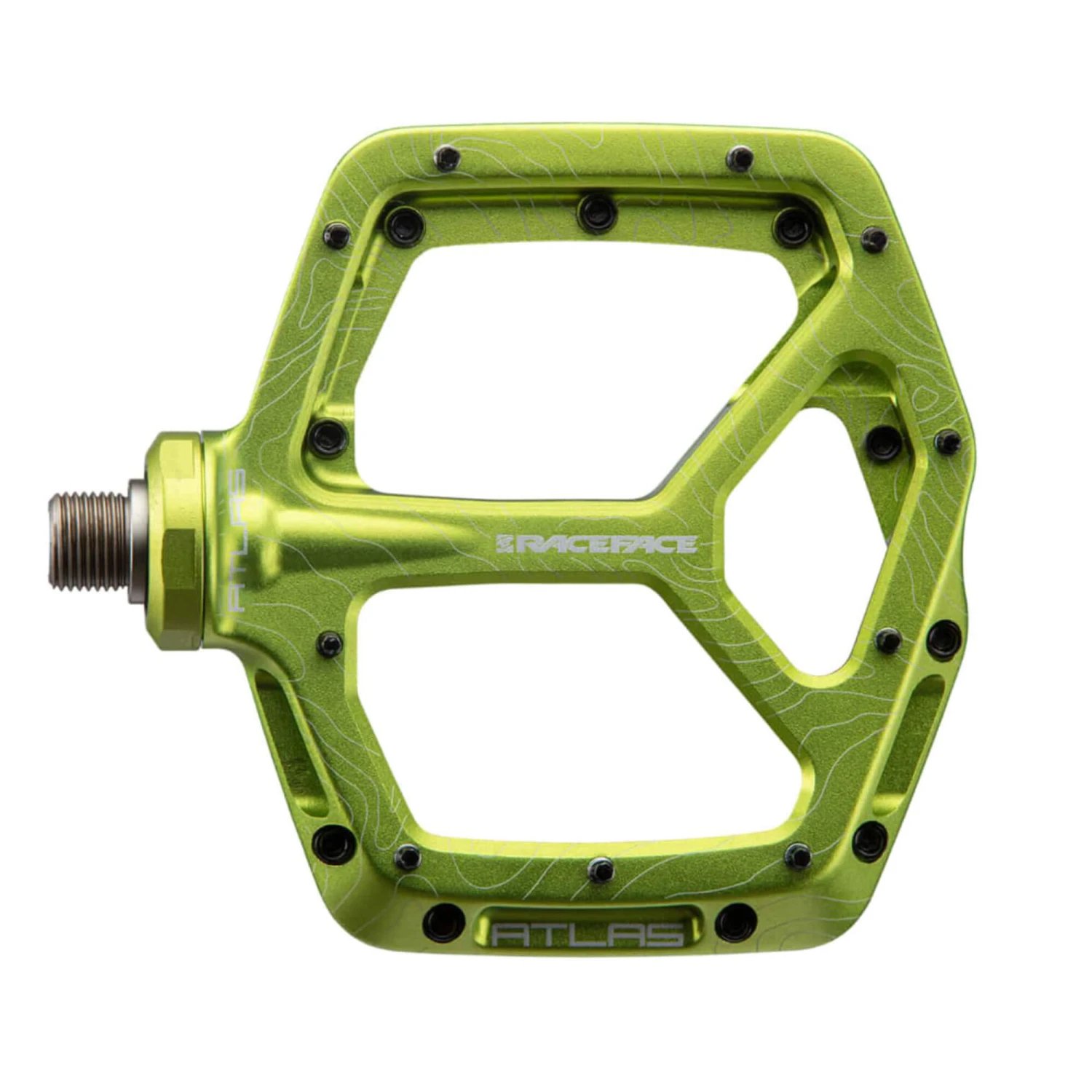 Race Face Atlas Flat MTB Pedals - Turquoise 5 Race Face Atlas Flat MTB Pedals - Turquoise - Image 5
