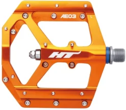 HT Components AE03 Alloy MTB Flat Pedals - 9/16 Inch -Spin And Ride 78496 253462 1 supersize