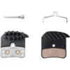 Shimano H03C Disc Brake Pads Spring Cooling Fins Alloy Backed Sintered