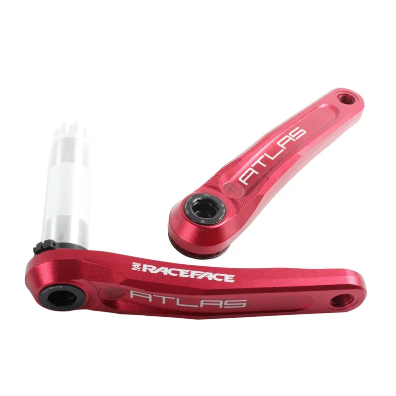 Race Face Atlas Cinch Cranks Arms Only - Red 3 Race Face Atlas Cinch Cranks Arms Only - Red - Image 3