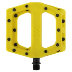 DMR V11 Composite Flat MTB Pedals - Yellow -Spin And Ride DMR V11 YE