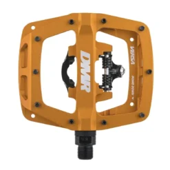 DMR Versa Clipless MTB Pedals - Orange -Spin And Ride DMR VERSA O 2