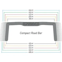 Enve Compact Carbon Road Integrated Handlebar - Black -Spin And Ride EN41430010003BLK7