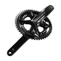 Shimano FC-9200 Dura Ace 12 Speed Road Double Chainset - Black -Spin And Ride FCR9200BLK3