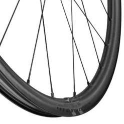 Fulcrum Rapid Red Carbon Disc Brake Gravel Bike Wheelset - Black -Spin And Ride FULCWF399AAP 9