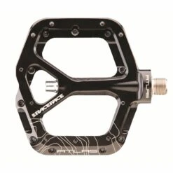 Race Face Atlas Flat MTB Pedals - Red -Spin And Ride PD13ATLASBLK