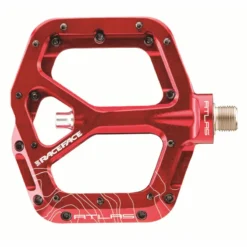 Race Face Atlas Flat MTB Pedals - Red -Spin And Ride PD13ATLASRED