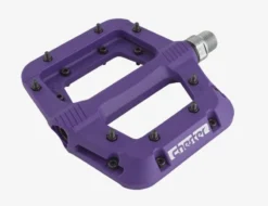 Race Face Chester Flat MTB Pedals - Purple -Spin And Ride PD20CHEPUR 1 3