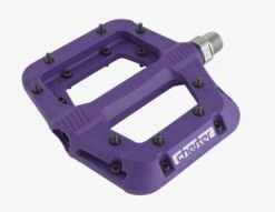 Race Face Chester Flat MTB Pedals - Magenta -Spin And Ride PD20CHEPUR 1 3 4