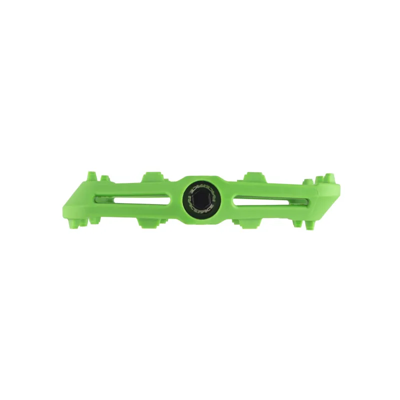 Race Face Ride Flat MTB Pedals - Green 2 Race Face Ride Flat MTB Pedals - Green - Image 2