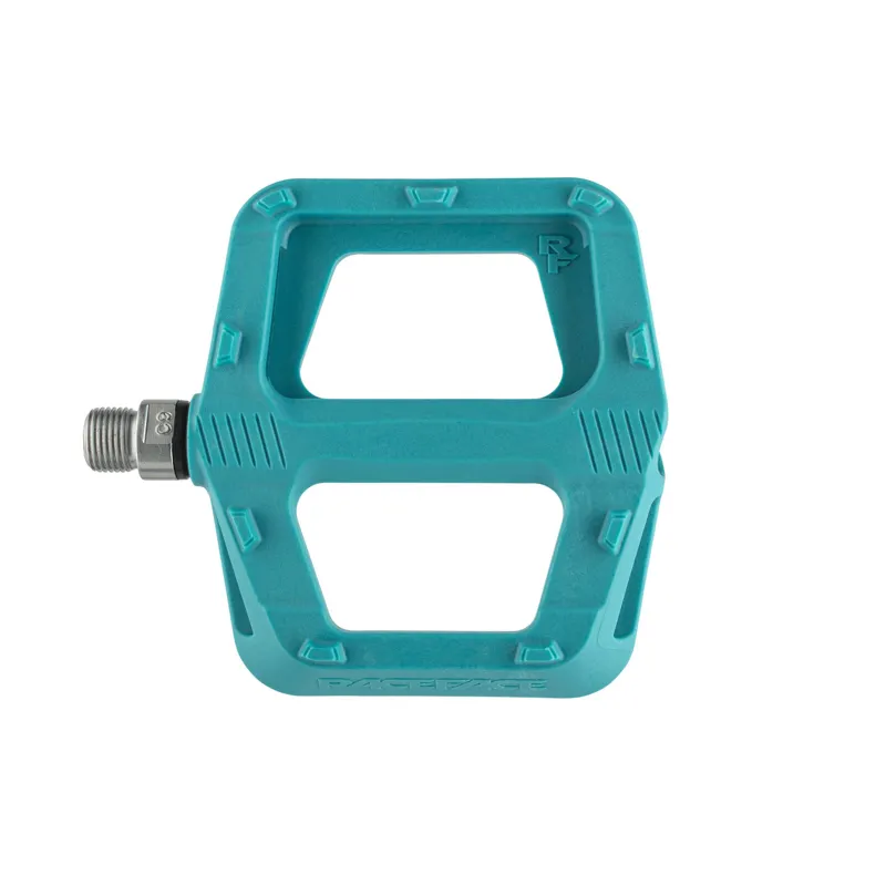 Race Face Ride Flat MTB Pedals - Turquoise 1 Race Face Ride Flat MTB Pedals - Turquoise