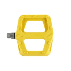 Race Face Ride Flat MTB Pedals - Yellow -Spin And Ride PD20RIDYEL 3