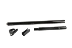 Brompton Steel Telescopic Black Snap-Fit Seat Post - Black