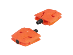 Trek Kid's Platform Small Pedal Set - 9/16 Inch - Pink Frosting -Spin And Ride Roarange 2 1