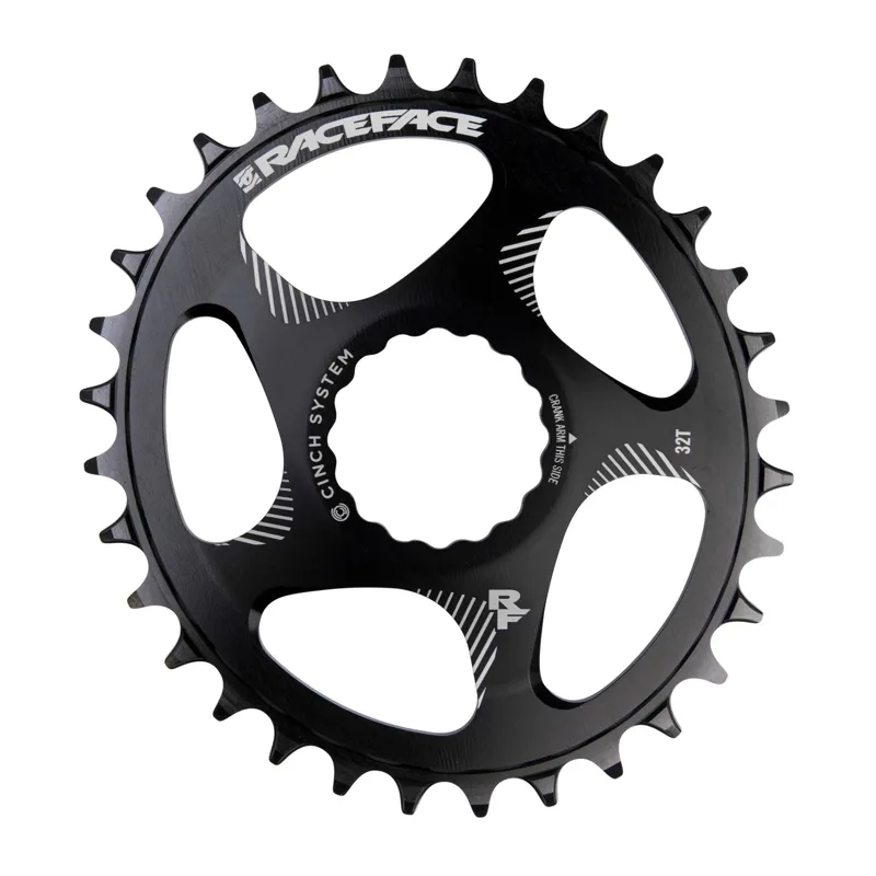 Race Face Direct Mount Oval MTB Chainring - Black 1 Race Face Direct Mount Oval MTB Chainring - Black