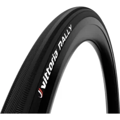 Vittoria Rally RVC 28 Inch Tubular Tyre - Black/Tan