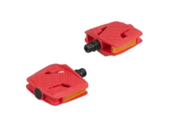Trek Kid's Platform Small Pedal Set - 9/16 Inch - Viper Red -Spin And Ride Viper20Red 2