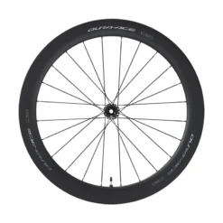 Shimano WH-R9270 Dura Ace C60 Clincher Carbon Disc Front Road Wheel -Spin And Ride WHR9270C60TLF