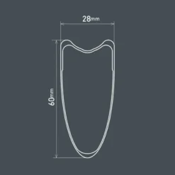Shimano WH-R9270 DuraAce C60 Tubular Carbon Disc 12spd Rear Road Wheel