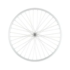 M Part Alloy Hub Solid Axle ScrewOn Freewheel 135mm 36H 700c DW Hybrid -Spin And Ride WLC7022 2