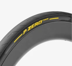 Pirelli P Zero Race 700x26c Road Clincher Tyre - Black/Yellow -Spin And Ride Y1