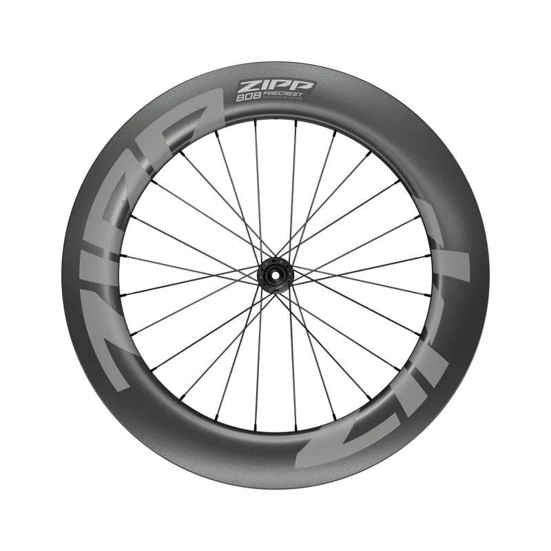 Zipp 808 Firecrest Carbon Tubeless Disc Brake Front Wheel - CL 1 Zipp 808 Firecrest Carbon Tubeless Disc Brake Front Wheel - CL