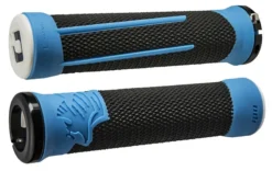 ODI AG2 V2.1 MTB Lock-On Grips - 135mm - Black/Blue -Spin And Ride ag2 grips blue black sml 1 1