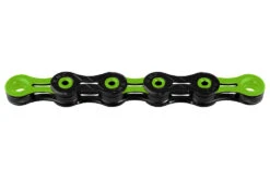 KMC Diamond Like Coating 11 Speed Chain - Black/Celeste -Spin And Ride bd11gg118 2