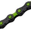 KMC Diamond Like Coating 12 Speed Chain - Black/Green